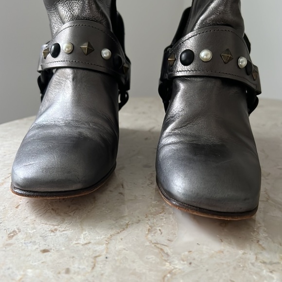 Coach bronze boots - worn once - Picture 5 of 7